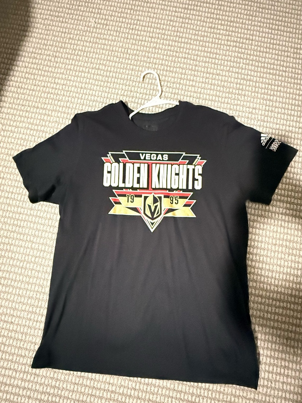 Vegas Golden Knights Black Graphic Tee